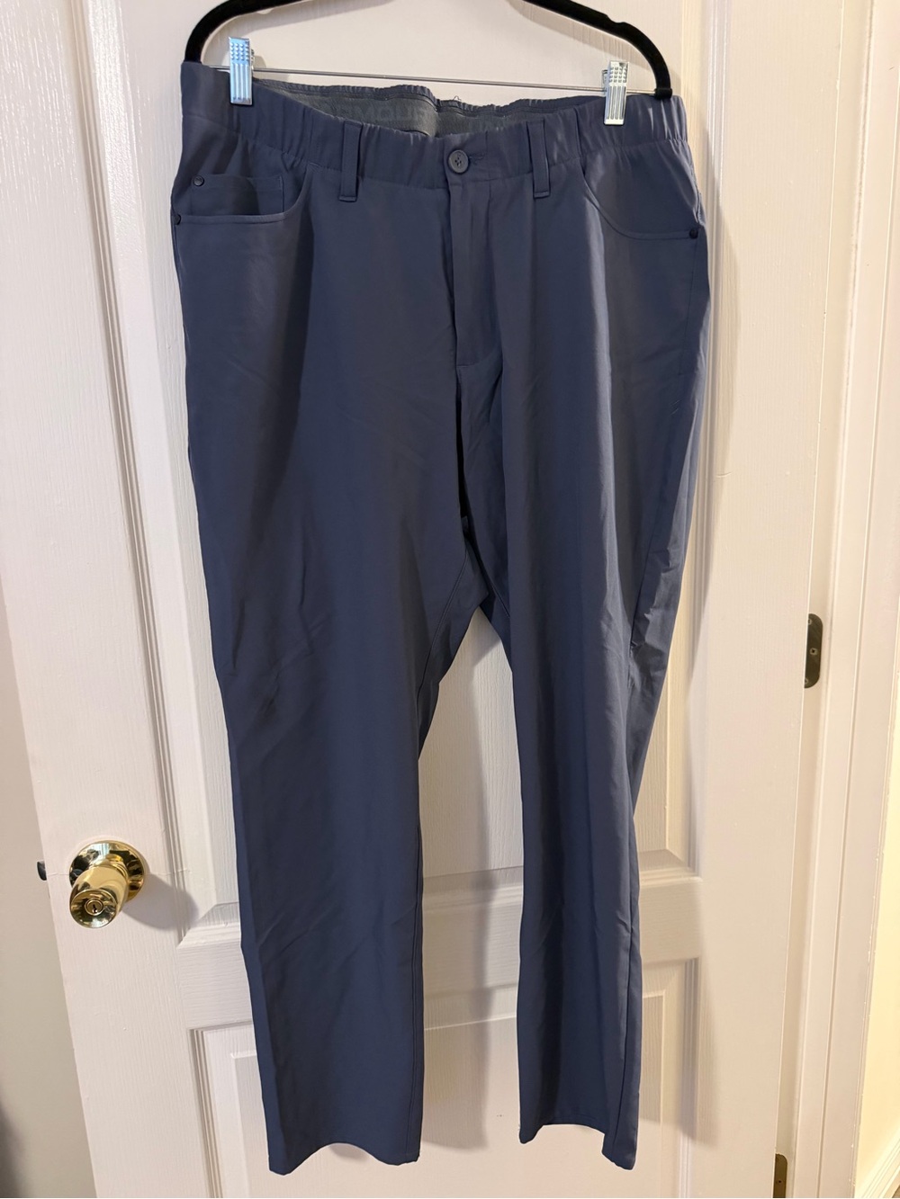 Under Armour Men's Stretch Chinos in Slate Blue